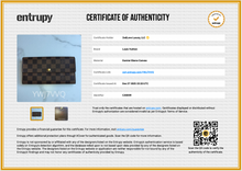 Load image into Gallery viewer, Louis Vuitton Damier Ebene Sarah Wallet
